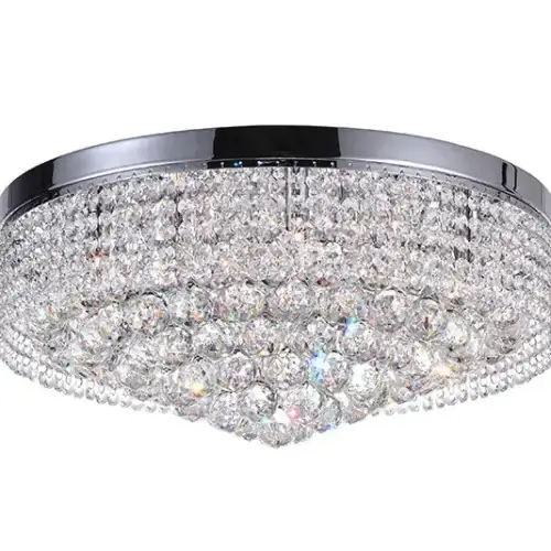 CWI LIGHTING CASCADE 10-LIGHT FLUSH MOUNT 5424C22C caledon