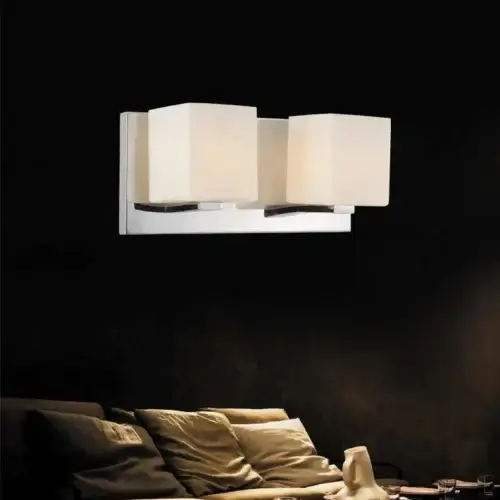 CWI LIGHTING SATIN NICKLE 2-LIGHT WALL SCONCE 5442W12SN nobleton