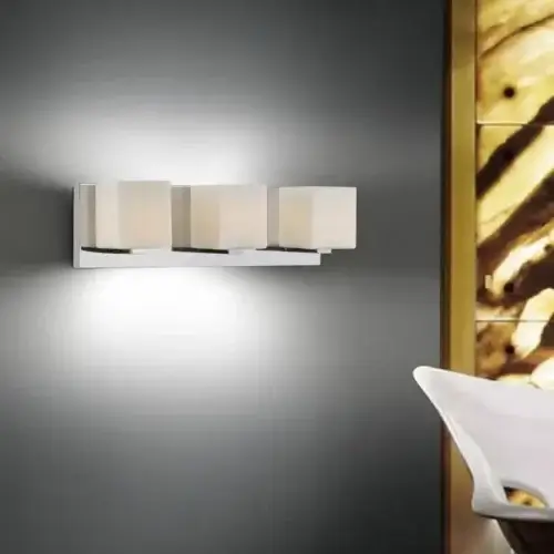 CWI LIGHTING SATIN NICKLE 3-LIGHT WALL SCONCE 5442W20SN burlington