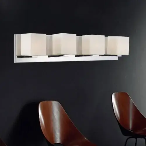 CWI LIGHTING SATIN NICKLE 4-LIGHT WALL SCONCE 5442W26SN laval