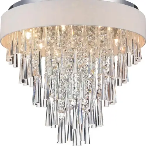 CWI LIGHTING FRANCA 8-LIGHT FLUSH MOUNT 5523C22C (Off White) brockville