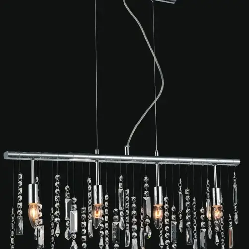 CWI LIGHTING JANINE 4-LIGHT LINEAR CHANDELIER 5549P30C ottawa