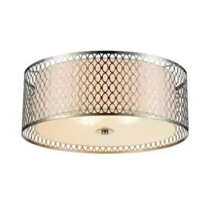 CWI LIGHTING MIKAYLA 3-LIGHT FLUSH MOUNT 5555C17SN quebec city