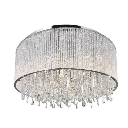 CWI LIGHTING BENSON 14-LIGHT FLUSH MOUNT 5562C24C Clear mississauga