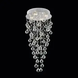 CWI LIGHTING RAIN DROP 4-LIGHT FLUSH MOUNT 6601C14C newmarket