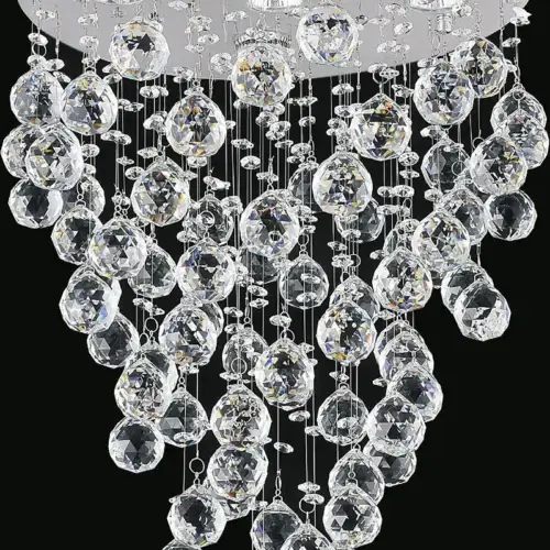 CWI LIGHTING RAIN DROP 5-LIGHT FLUSH MOUNT 6601C16C oakville
