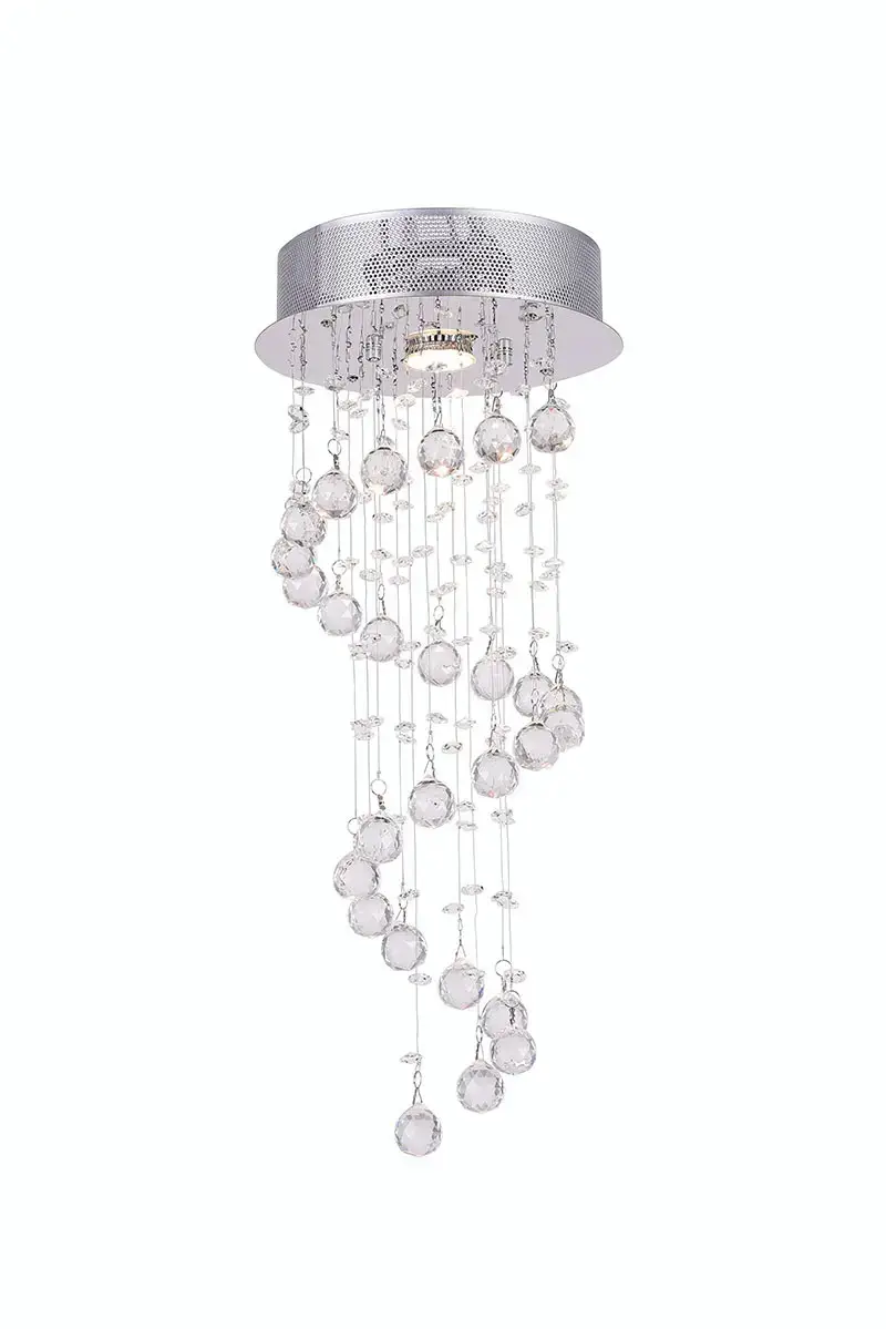 CWI LIGHTING SPIRAL 1-LIGHT FLUSH MOUNT 6603C10C burlington