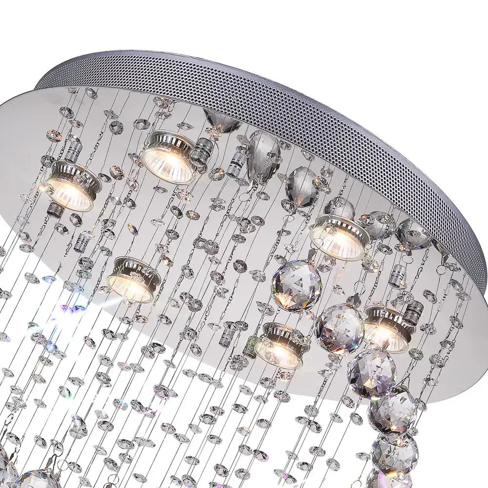 CWI LIGHTING SPIRAL 6-LIGHT FLUSH MOUNT 6603C20C(H:35) caledon