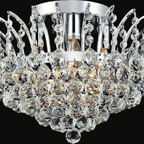 CWI LIGHTING POSH 5-LIGHT FLUSH MOUNT 8010C16C godridge