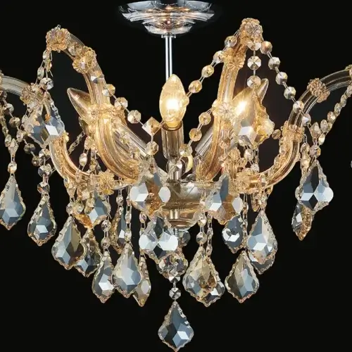 CWI LIGHTING PAYTON 6-LIGHT FLUSH MOUNT 8418C20C-6(Cognac) newmarket