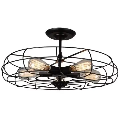 CWI LIGHTING PAMELA 5-LIGHT FLUSH MOUNT 9606C19-5-101 mississauga