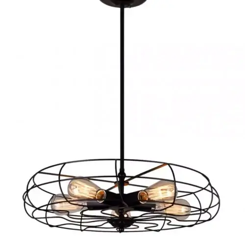 CWI LIGHTING PAMELA 5-LIGHT CHANDELIER 9606P18-5-101 laval