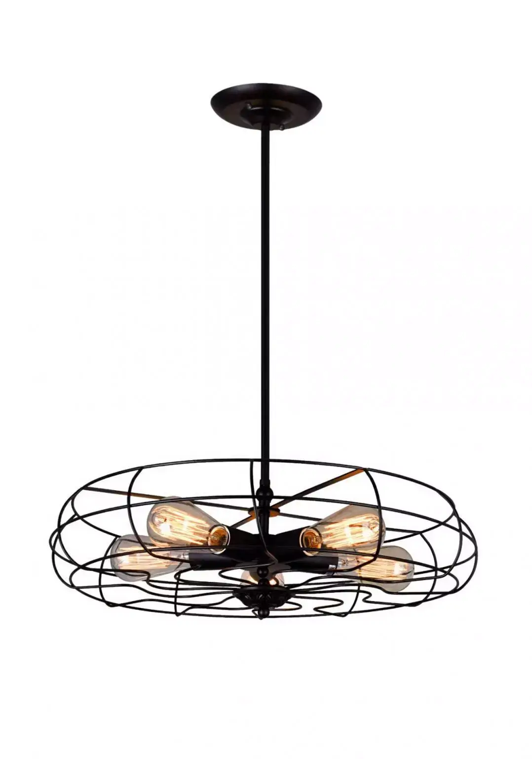 CWI LIGHTING PAMELA 5-LIGHT CHANDELIER 9606P18-5-101 laval
