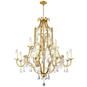 CWI LIGHTING ELECTRA 12-LIGHT CHANDELIER 9836P37-12-125 sarnia