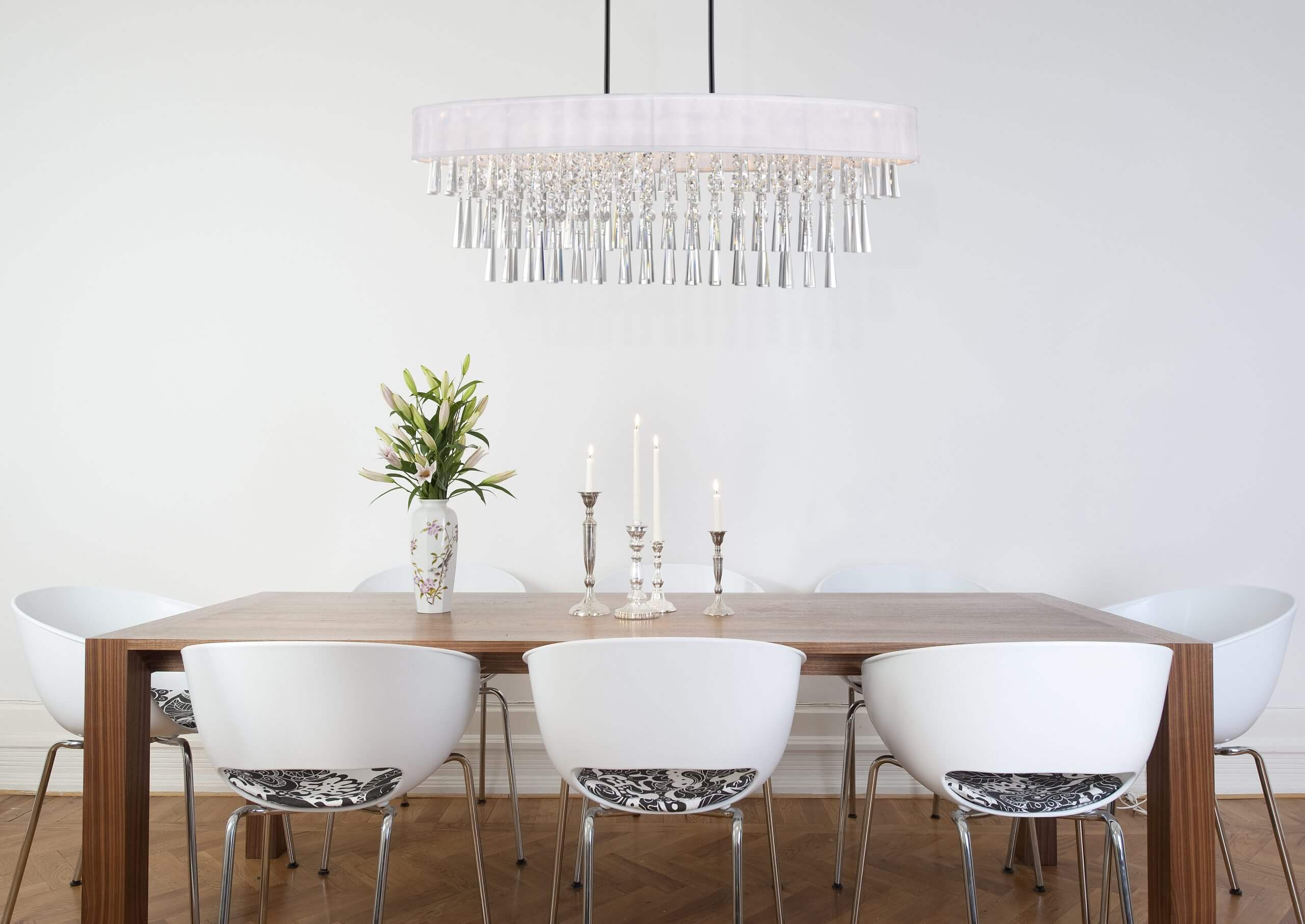 CWI LIGHTING FRANCA 8-LIGHT CHANDELIER 5523P38C-O (Off White) trenton