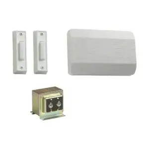 Quorum DOUBLE ENTRY X 1/2 BTN-WH 101-2-6