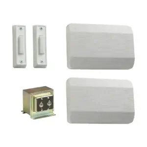 Quorum DOUBLE ENTRY X 2/2 BTN-WH 102-2-6