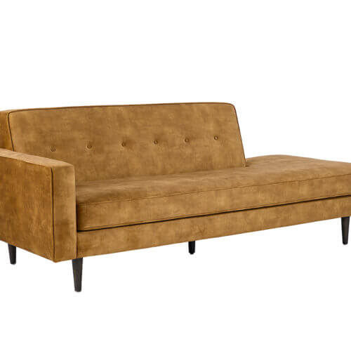 SUNPAN Palmyra Sofa Nono Tapenade Gold 108432 erin mills