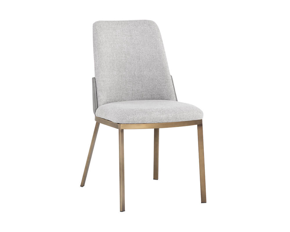 SUNPAN Marie Dining Chair Belfast Heather Grey / Bravo Metal 108546 north york