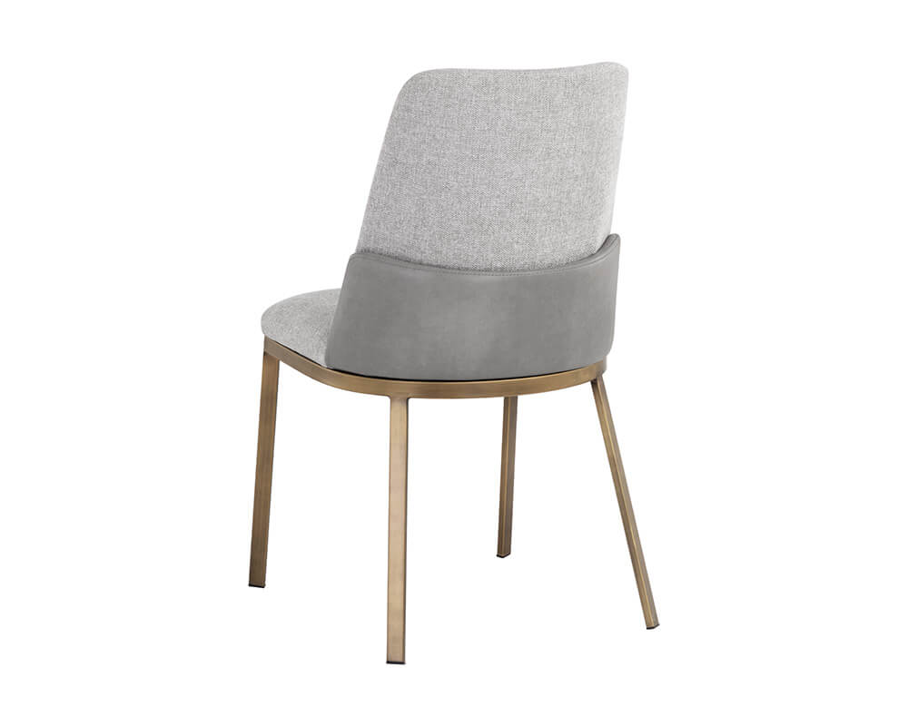 SUNPAN Marie Dining Chair Belfast Heather Grey / Bravo Metal 108546 north york