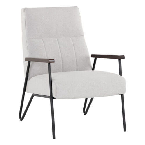 SUNPAN Coelho Lounge Chair Light Grey 108727 mississauga