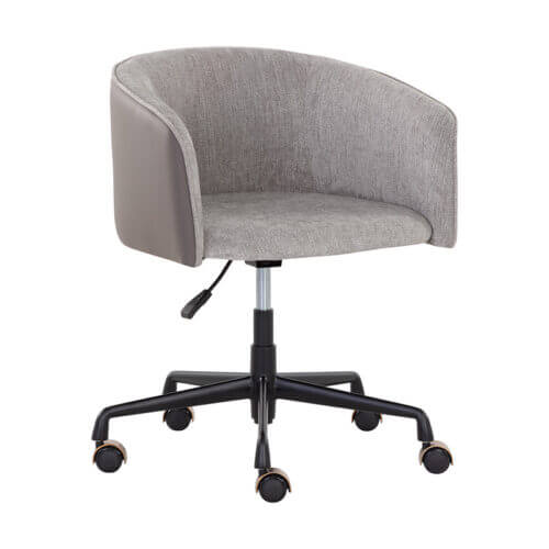 SUNPAN Asher Office Chair Flint Grey / Napa Taupe 109040 vaughan