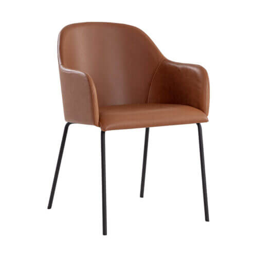 SUNPAN Hensley Dining Armchair Hazelnut 109140 montreal