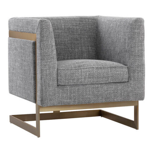 SUNPAN Yvette Armchair Chacha Grey 109184 oakville