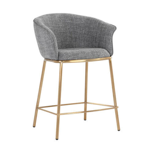 SUNPAN Nadine Counter Stool - Chacha Grey 109202 etobicoke