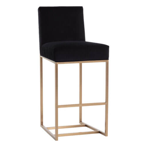 SUNPAN Joyce Barstool Cube Black 109312 quebec city
