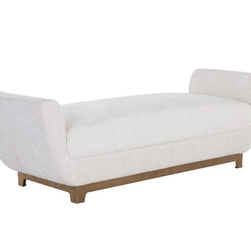 SUNPAN Benicio Bench Maya Light Barley 109522 sarnia
