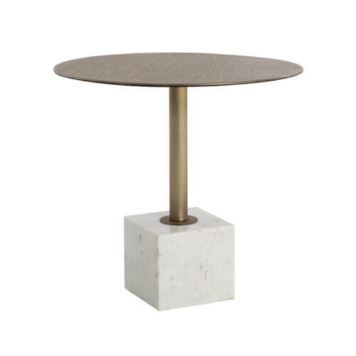 SUNPAN Kata Bistro Table White Marble - 32" 109639 ottawa