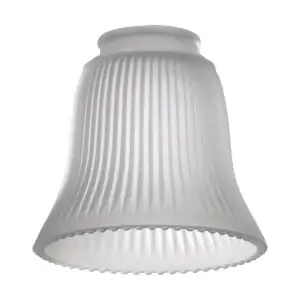 Quorum 2.25" FROST RIBBED BELL 2292