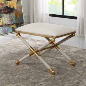 UTTERMOST SOCIALITE SMALL BENCH 23732 sarnia