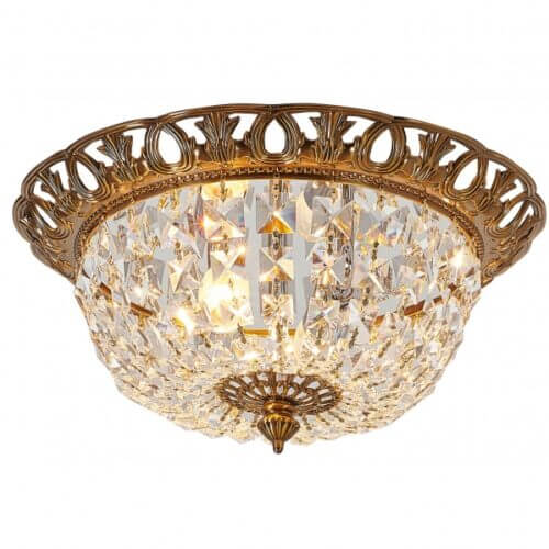 BETHEL BRASS COLORED FRAME FLUSH MOUNT JD03 oakville