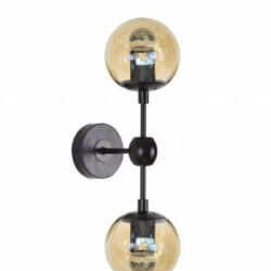 BETHEL BLACK FRAME WALL SCONCE DU03W godridge