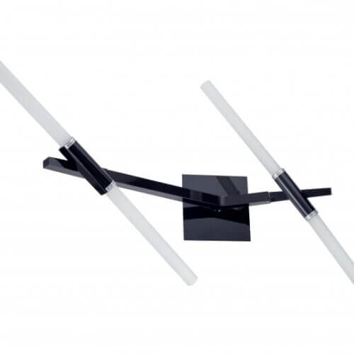 BETHEL SHINY BLACK FRAME WALL SCONCE MA29BLK calgary