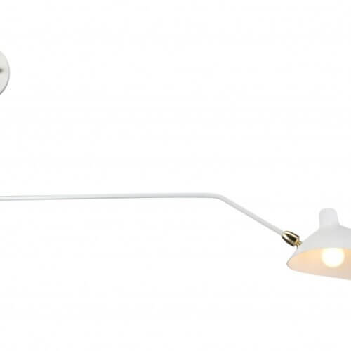 BETHEL MATTE WHITE ARMED WALL SCONCE BEL15WH etobicoke