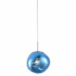 BETHEL BLUE ORB ACRYLIC SINGLE PENDANT DU136P11B godridge