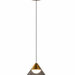BETHEL PENDANT LIGHT WITH A SMOKE ACRYLIC SHADE GL331P7G erin mills