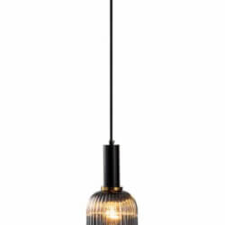 BETHEL SMOKE SHADE SINGLE PENDANT GL323P5B woodbridge