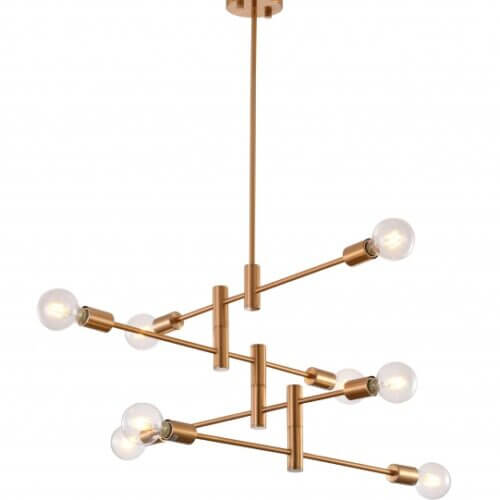 BETHEL BRASS METAL FOUR TIER CEILING FIXTURE DLS42C35BR montreal