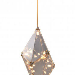 BETHEL GOLD FRAMED PRISIM CHANDELIER DLS51C22SM caledon