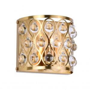 BETHEL GOLD FRAME WALL SCONCE DU164W7G montreal