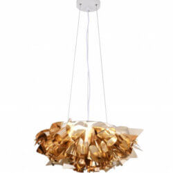 BETHEL SHINY GOLD ACRYLIC CHANDELIER DLS105C20G nobleton
