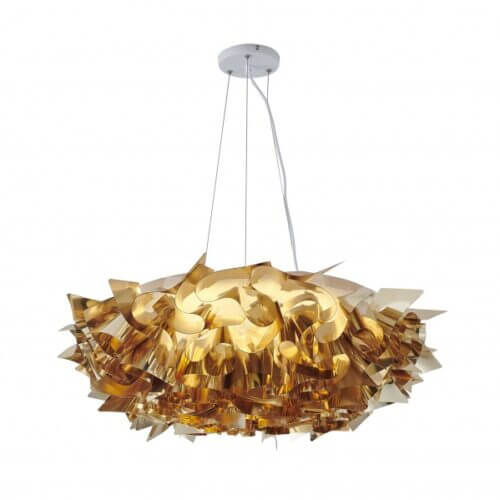BETHEL SHINY GOLD ACRYLIC LED CHANDELIER DLS107C30G mississauga