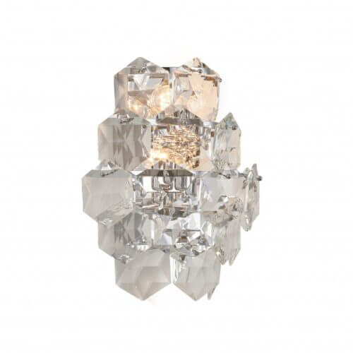 BETHEL WALL SCONCE WITH CLEAR HANGING CRYSTALS GL434W14CH edmonton