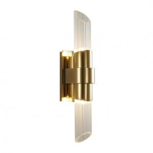 BETHEL GOLD STAINLESS STEEL FRAME WALL SCONCE ZH01W23G toronto