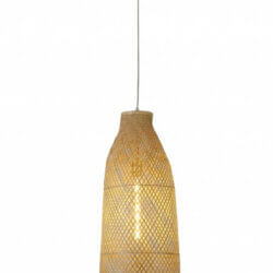 BETHEL BAMBOO WOOD WEAVED PENDANT MIA10C11B ajax