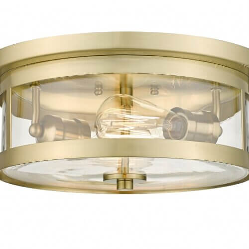 BETHEL GOLD ROUND FLUSH MOUNT YS22137-2C-GD milton